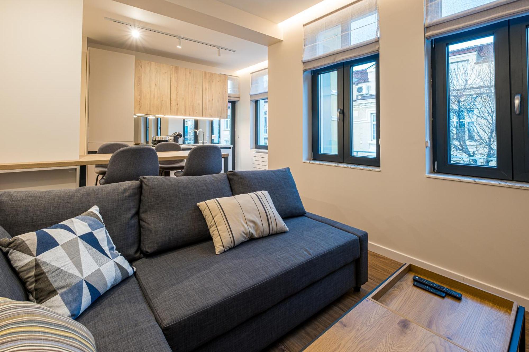 North 21 - Brand New Modern 1Bd Apt In Sofia Center By Flat Mаnager מראה חיצוני תמונה